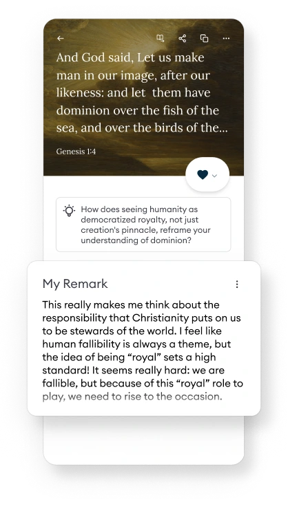 Reflect feature screen